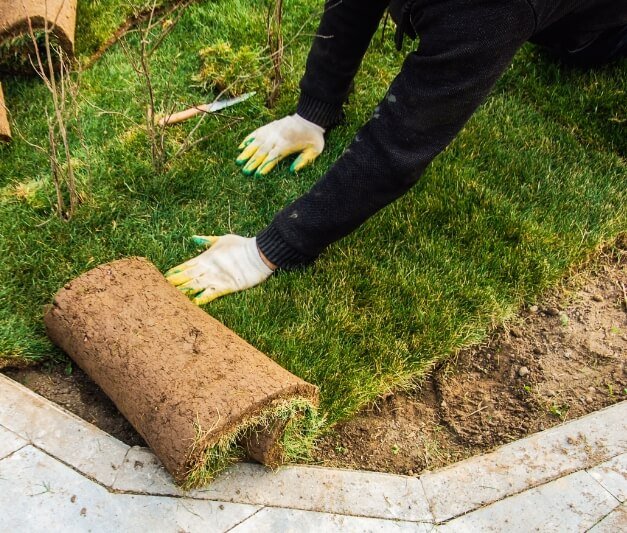 Residential Synthetic Turf Installation